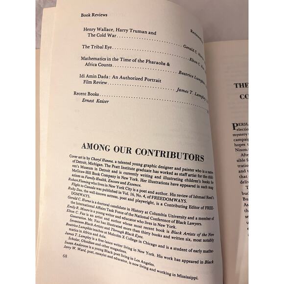 Freedomways, Volume 17, Number 2, 1977 (Second Quarter) Vintage collectible - Picture 7 of 8